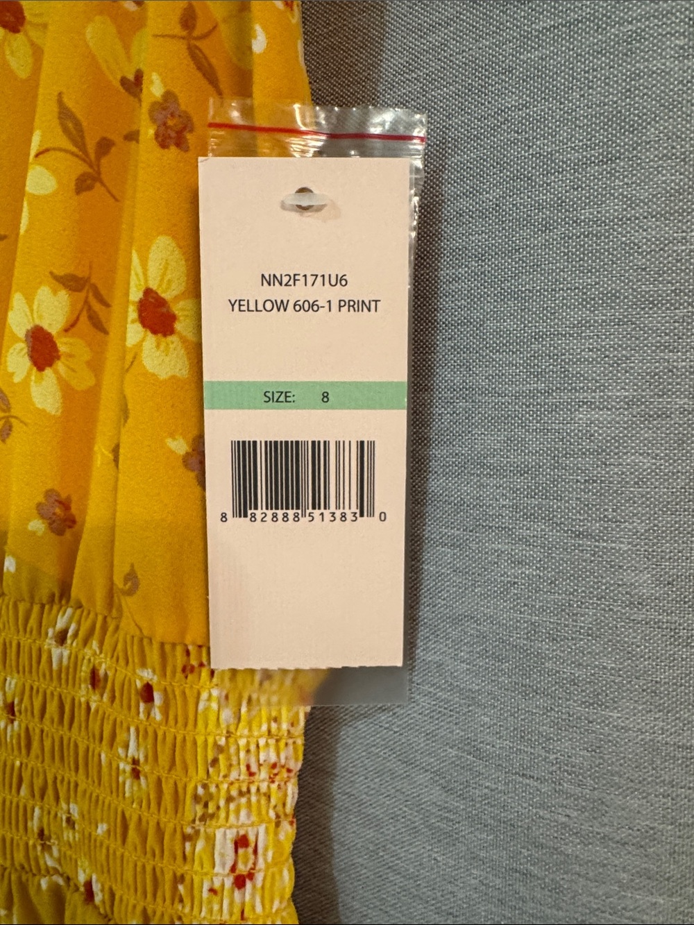 Nanette Lepore Yellow Floral Midi Dress - Picture 2 of 5